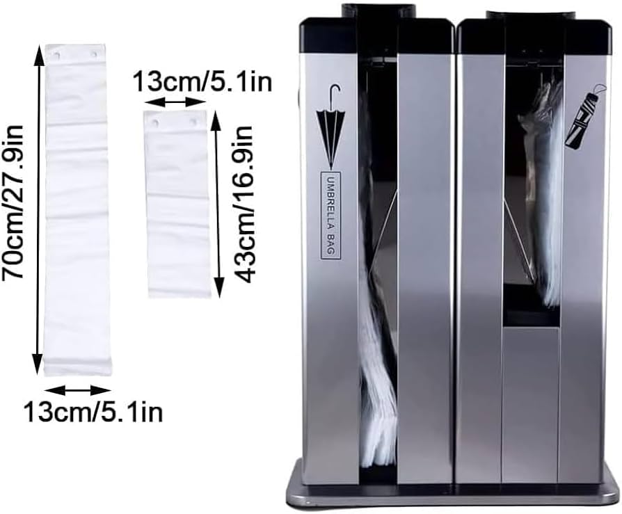 Kurflo 傘袋スタンド 傘袋200枚付属 傘袋装着機 ベージュ色 スリム 長 Amazon｜Kurflo 傘袋スタンド 傘袋200枚付属 傘袋装着機